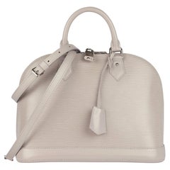 Louis Vuitton Gris Epi Leather Alma PM