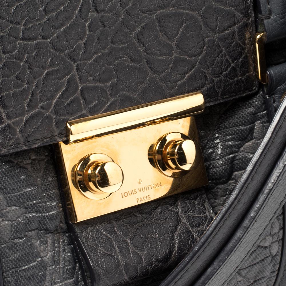 Louis Vuitton Gris Monogram and Leather Limited Edition Volupte Psyche Bag 5