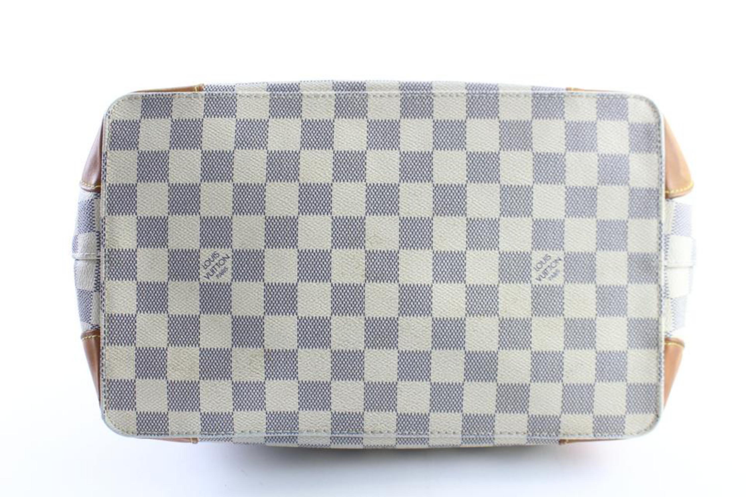 Louis Vuitton Hampstead Damier Pm 31lr0501 Azur Coated Canvas Shoulder Bag For Sale 5