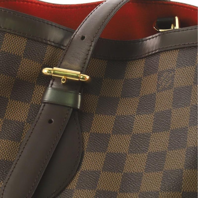 Louis Vuitton Hampstead Handbag Damier Mm At 1stdibs