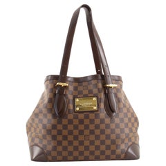 LOUIS VUITTON DAMIER HAMPSTEAD MM Shoulder Bag Handbag #1 Rise-on