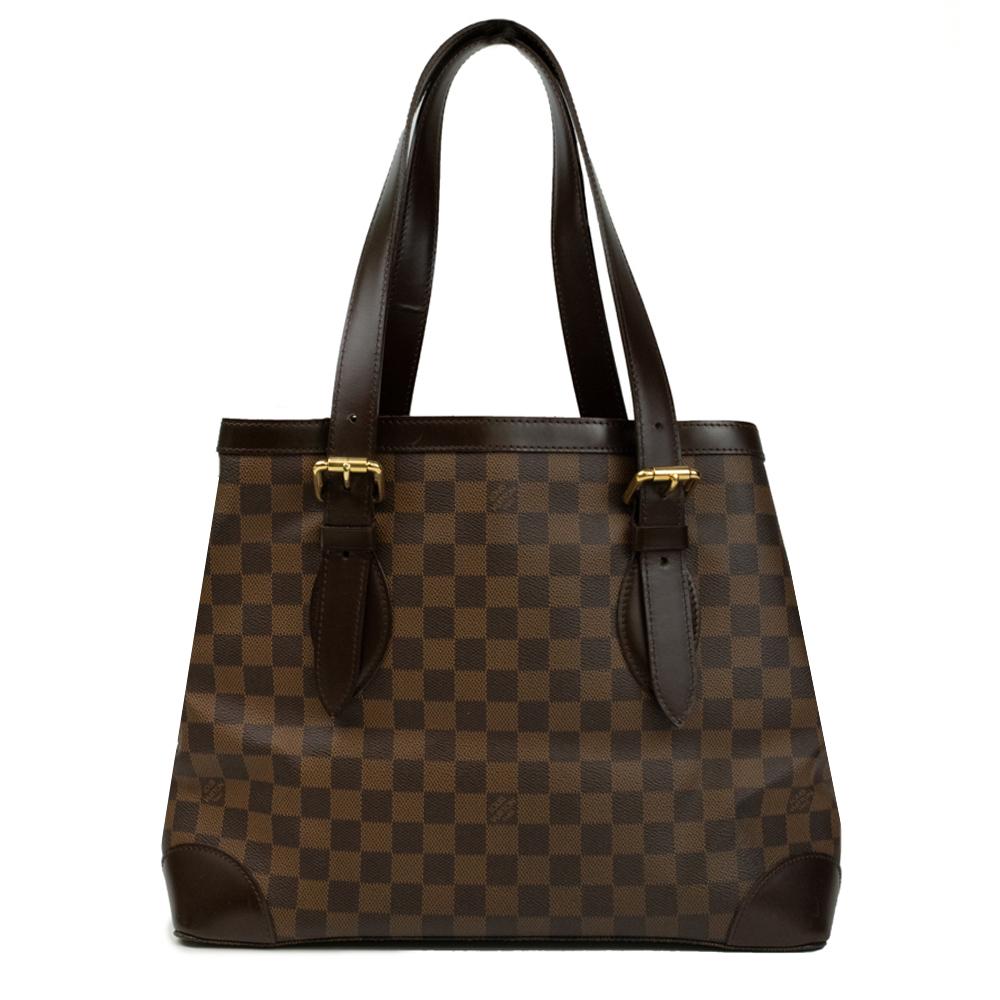 Black LOUIS VUITTON, Hampstead in brown monogram canvas 