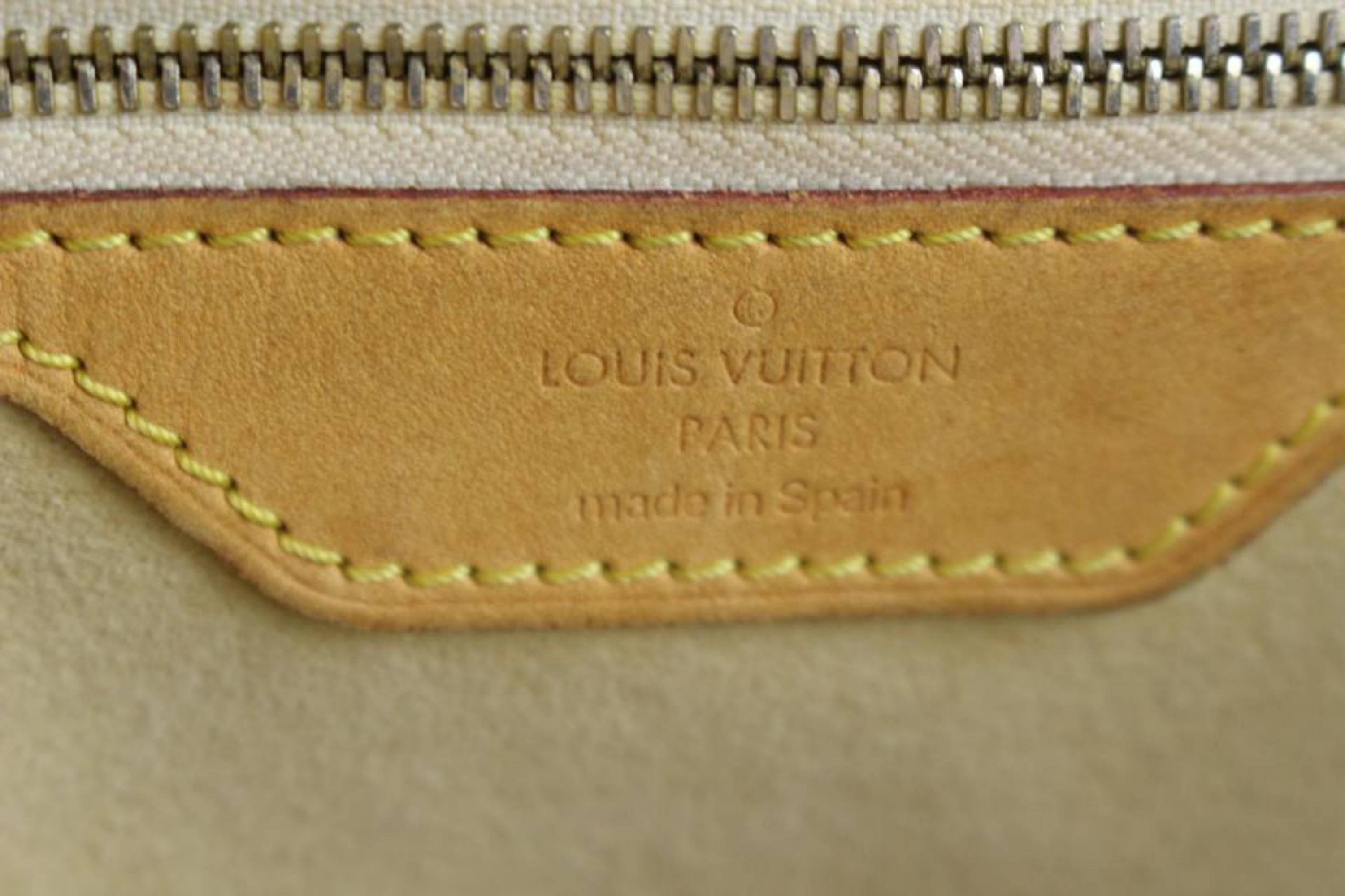 Women's Louis Vuitton Hampsted Mm 228477 Azur Damier Canvas Shoulder Bag For Sale