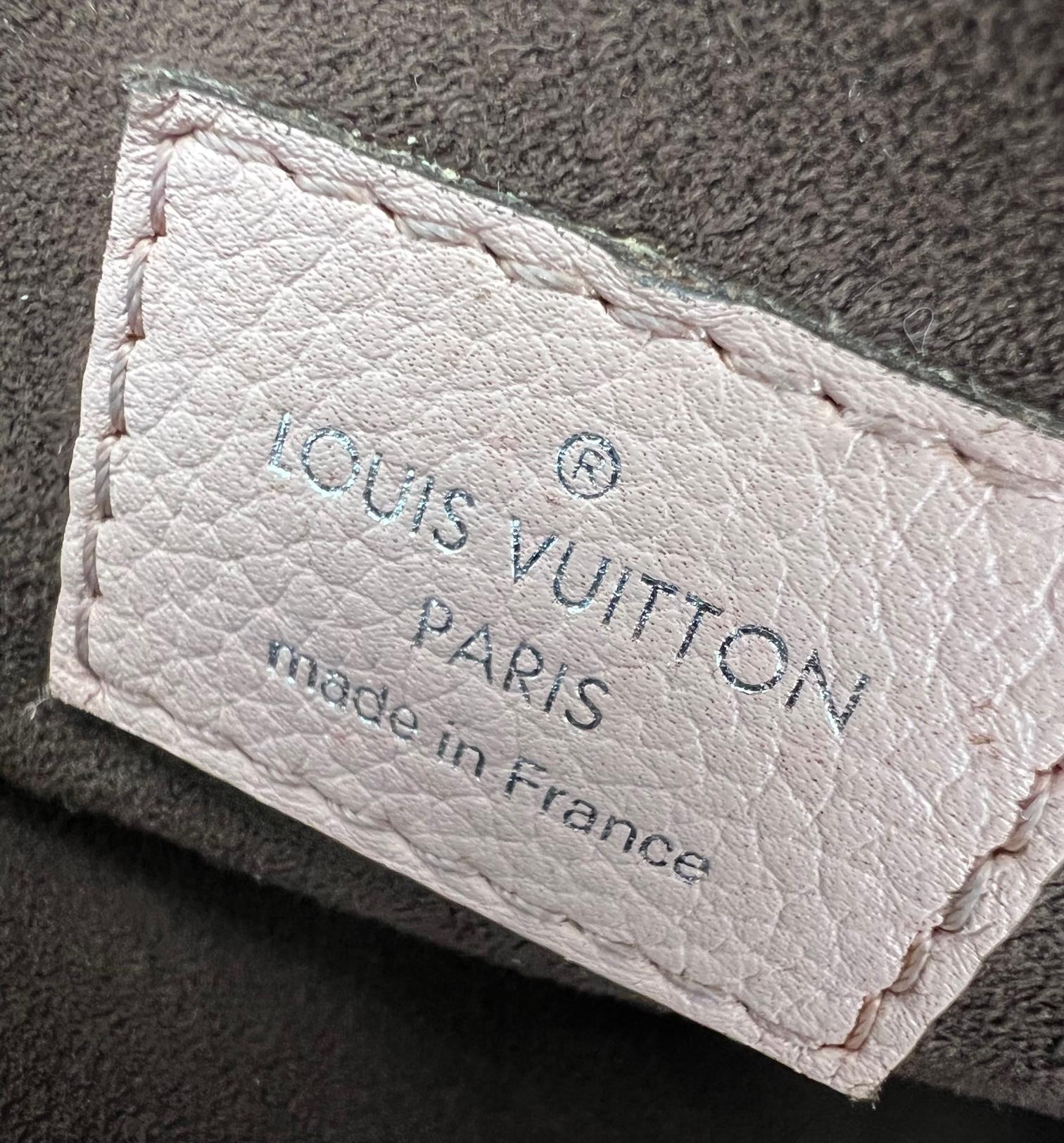 Louis Vuitton Hand Bag Babylone Mahina Chain BB Magnolia Pink Shoulder Bag  3