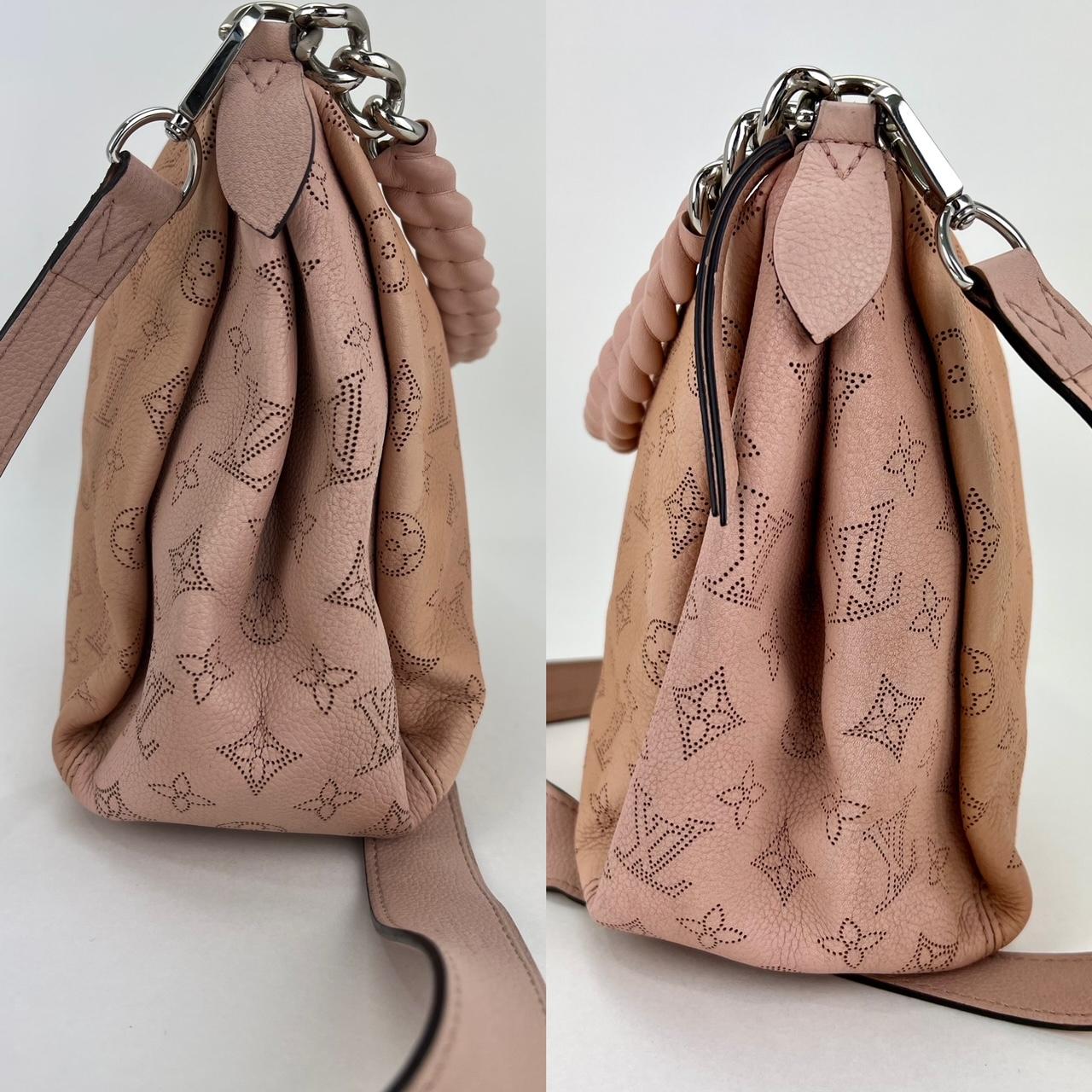 Louis Vuitton Hand Bag Babylone Mahina Chain BB Magnolia Pink Shoulder Bag  4