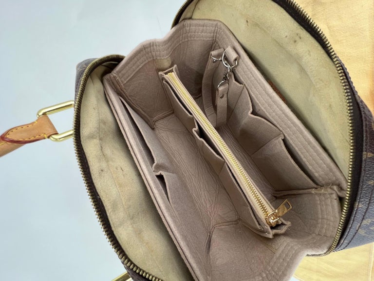 Louis Vuitton Hand Bag Manhattan GM Monogram Canvas Shoulder Added Insert