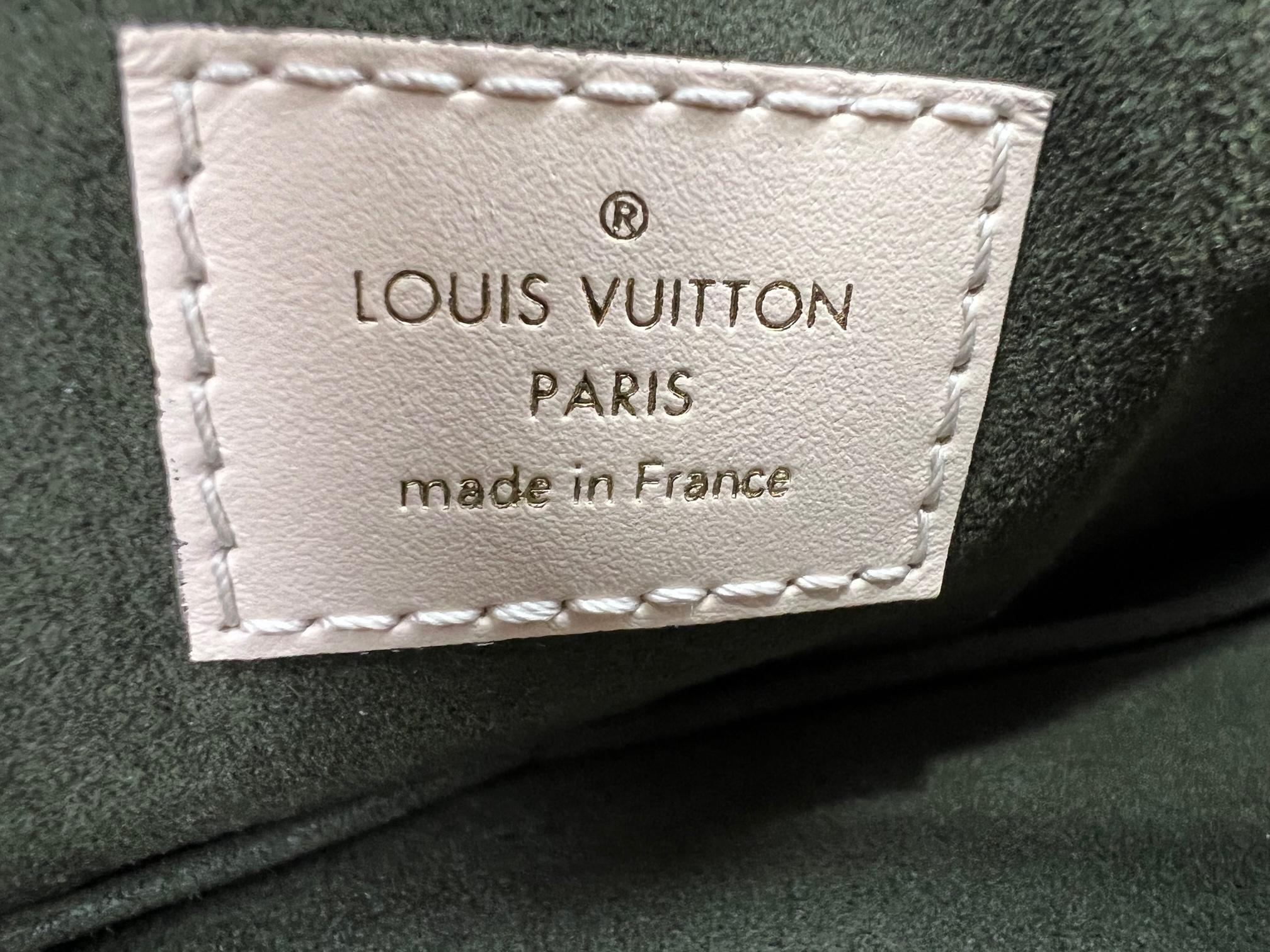 Louis Vuitton Handbag Maida Damier Ebene Canvas Khaki Leather Hand Shoulder Bag 1