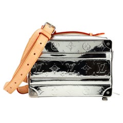 Louis Vuitton Virgil Abloh Silver Monogram Mirror Mirror Coated Canvas  Slender Pocket Organizer, 2021 Available For Immediate Sale At Sotheby's