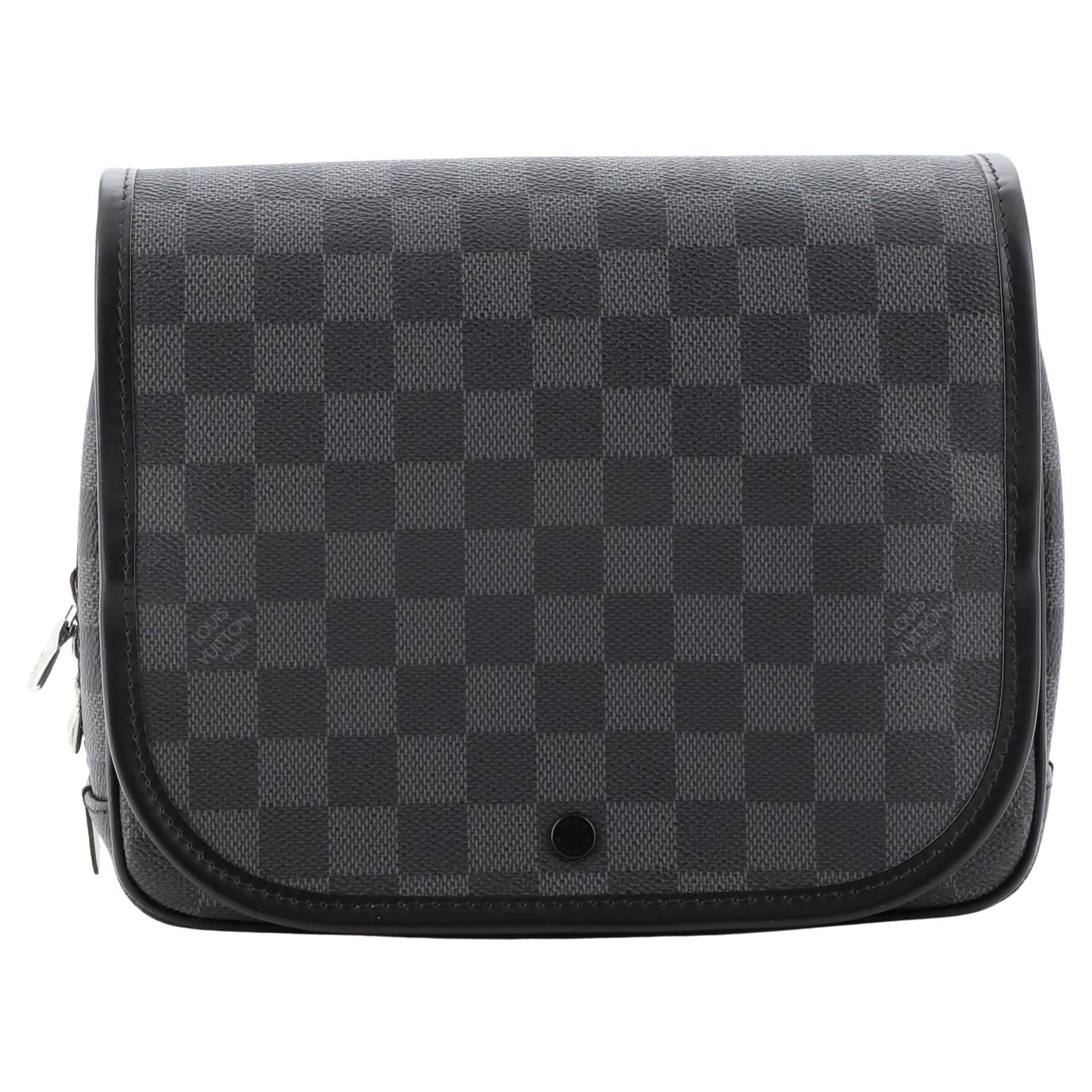 Louis Vuitton Hanging Toiletry Kit Damier Graphite at 1stDibs