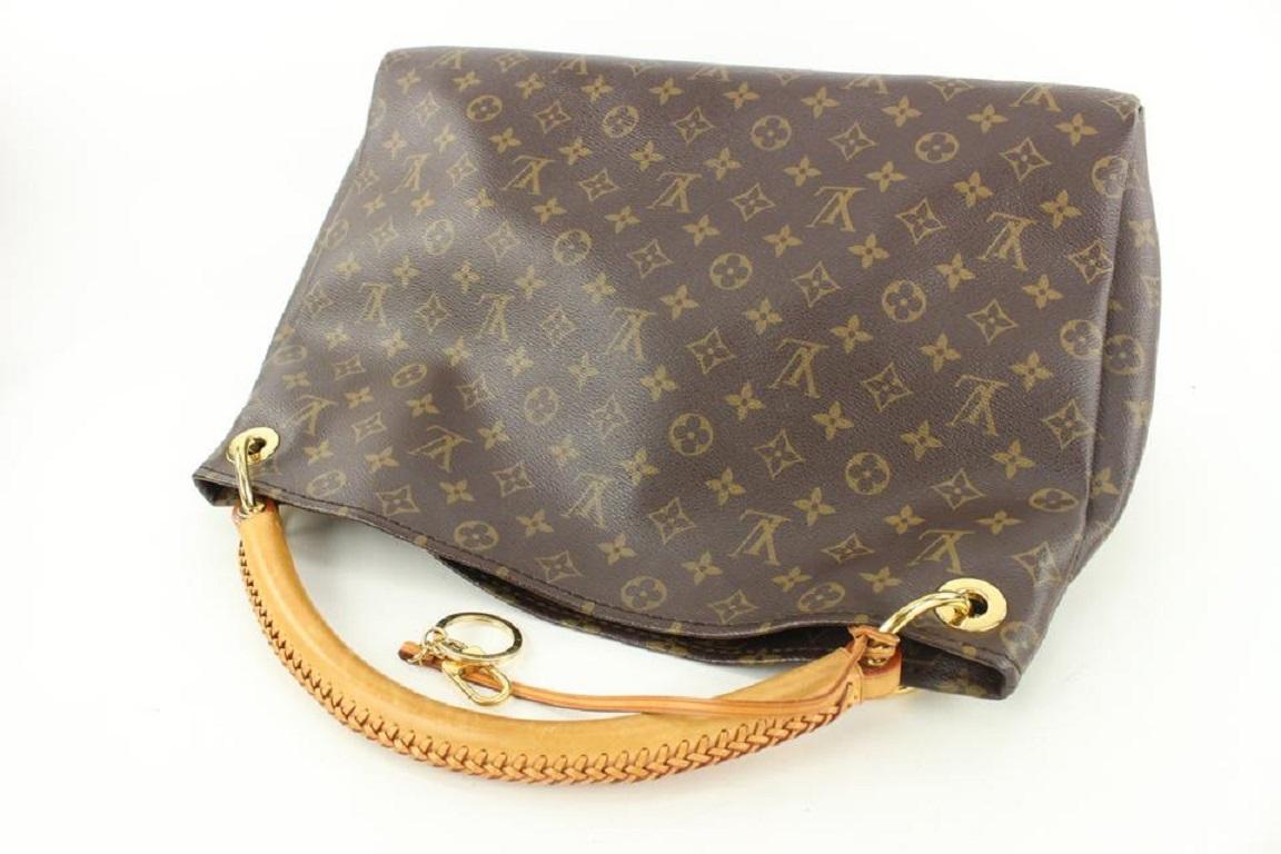 Louis Vuitton HARD TO FIND Monogram Artsy MM Hobo Bag 378lvs525 In Good Condition In Dix hills, NY