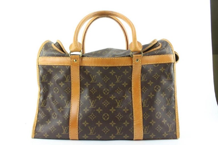 Louis Vuitton HARD TO FIND Monogram Sac Chien 50 Dog Carrier Pet Tote