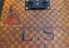 Louis Vuitton Hat Trunk with LS Initials