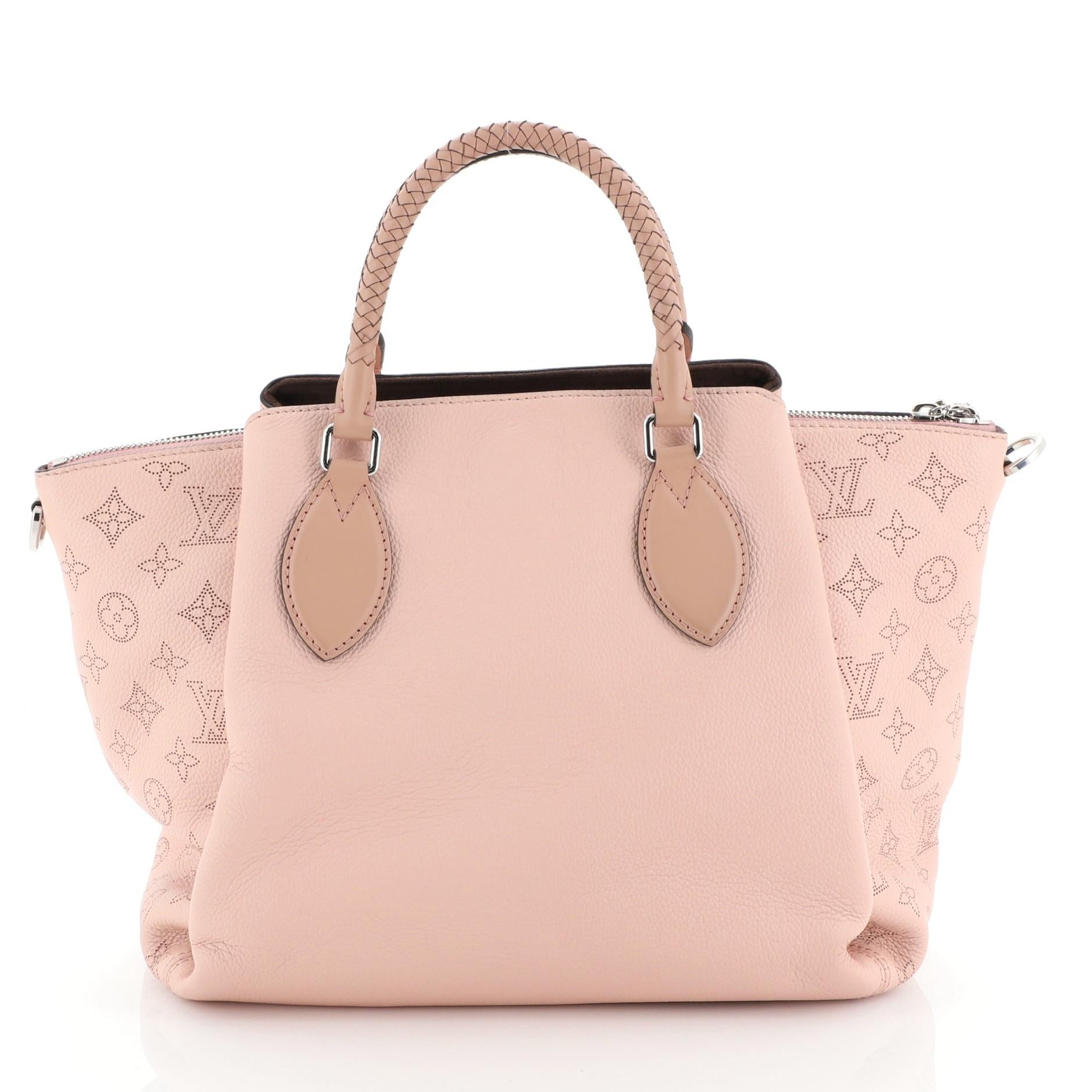Beige Louis Vuitton Haumea Handbag Mahina Leather