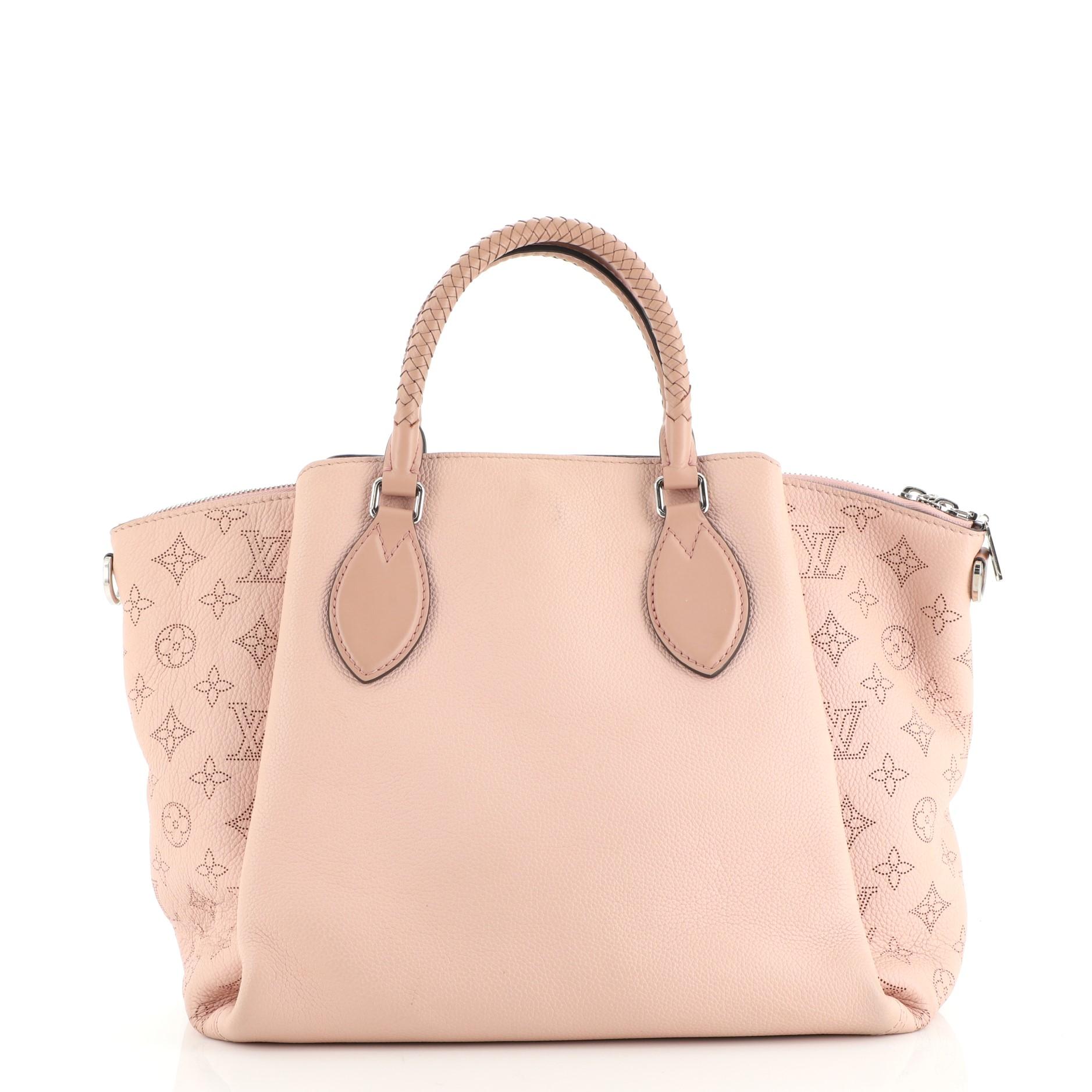 Louis Vuitton Haumea Handtasche Mahina Leder (Beige)
