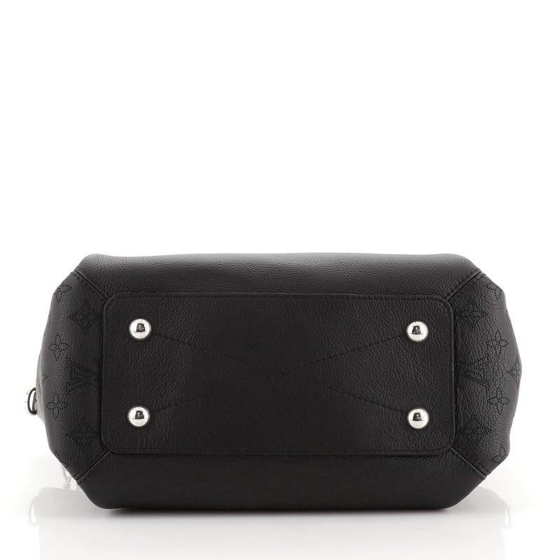 Louis Vuitton Haumea Handbag Mahina Leather In Good Condition In NY, NY