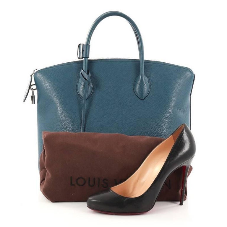Louis Vuitton Haute Maroquinerie Lockit Handbag Leather MM at 1stDibs