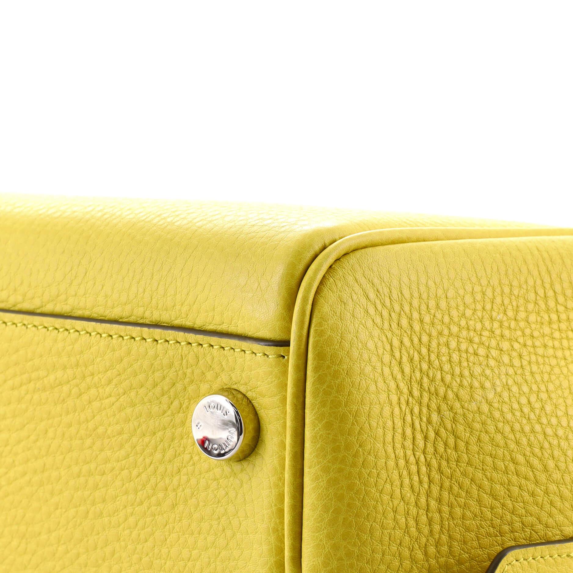 Louis Vuitton Haute Maroquinerie Milaris Handbag Leather In Fair Condition In NY, NY