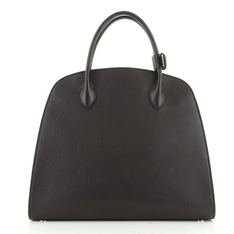 Black Louis Vuitton Haute Maroquinerie Neo Steamer Handbag Leather
