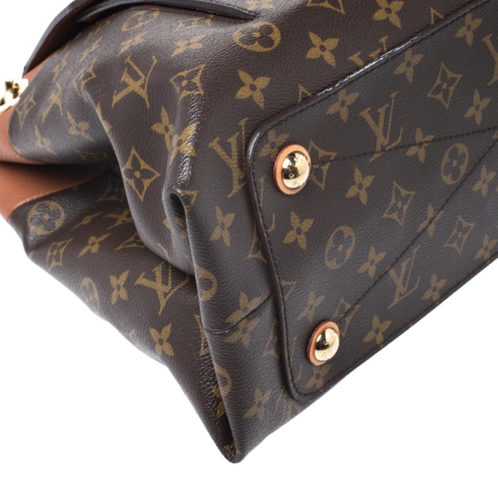 Louis Vuitton Havane Monogram Canvas Olympe Bag 4