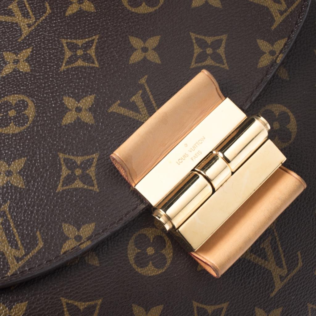 Louis Vuitton Havane Monogram Canvas Olympe Bag 6