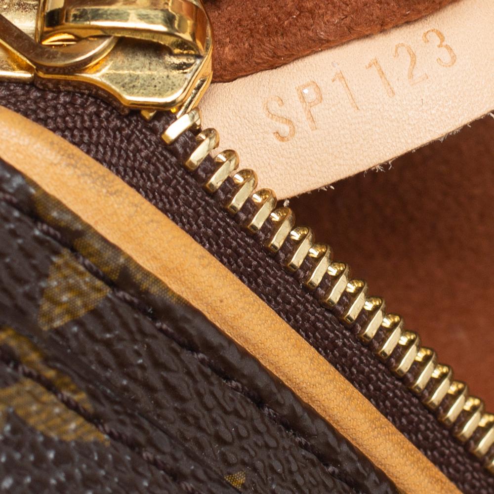 Louis Vuitton Havane Monogram Canvas Olympe Bag 7
