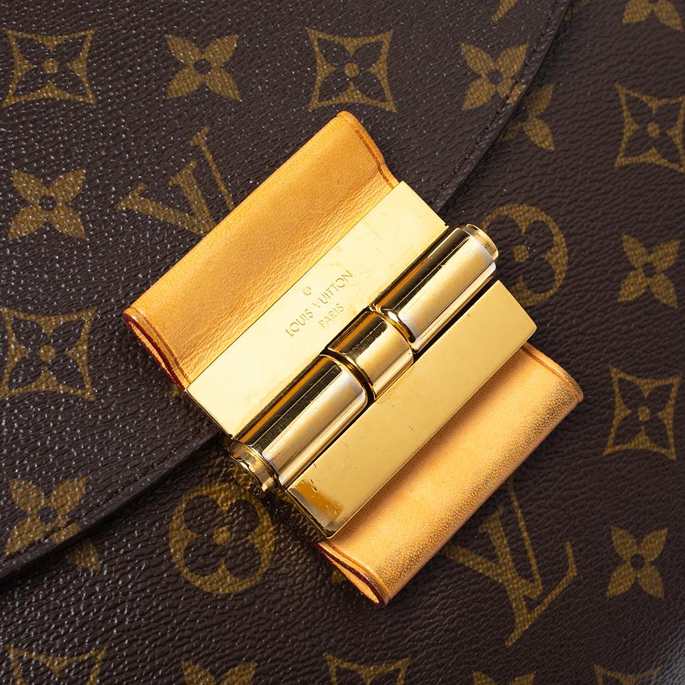 Louis Vuitton Havane Monogram Canvas Olympe Bag 8