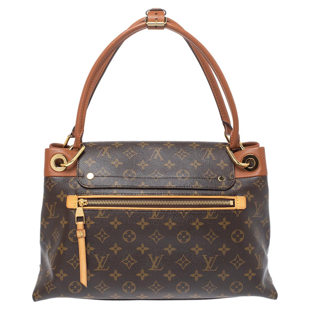 Louis Vuitton Havane Monogram Canvas Olympe Bag 9