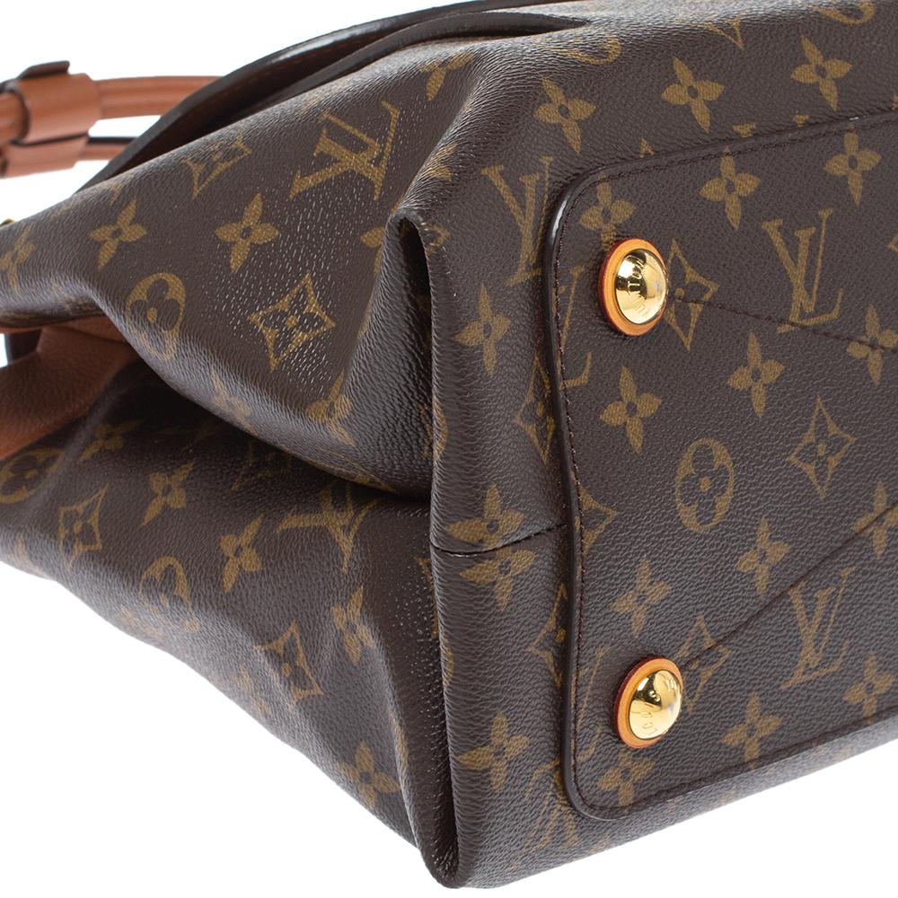 Women's Louis Vuitton Havane Monogram Canvas Olympe Bag