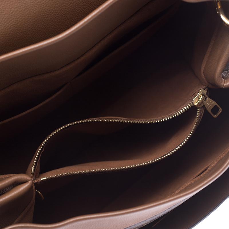 Black Louis Vuitton Havane Monogram Canvas Olympe Bag