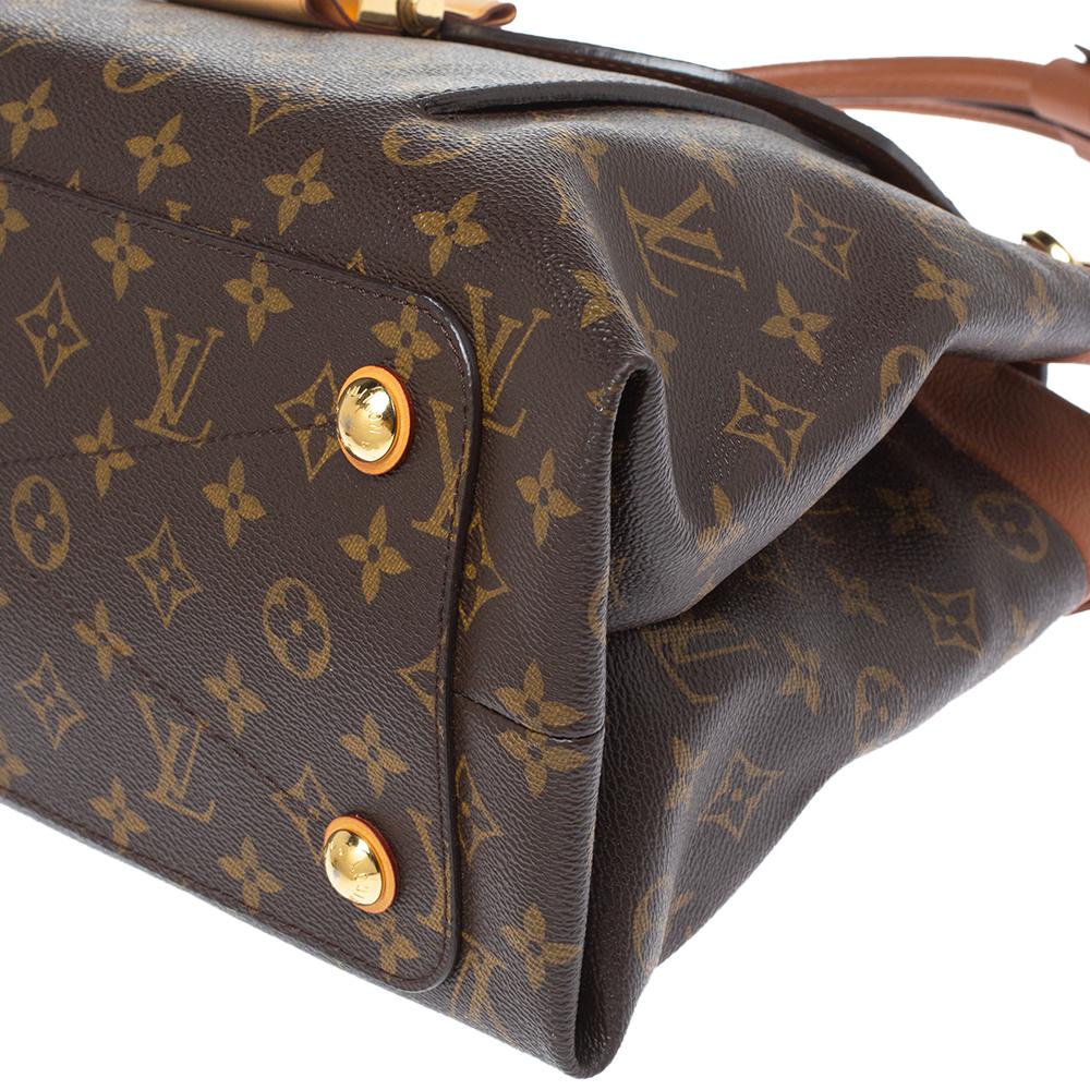 Louis Vuitton Havane Monogram Canvas Olympe Bag 1
