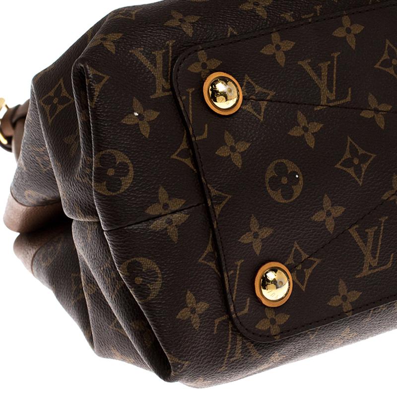 Louis Vuitton Havane Monogram Canvas Olympe Bag In Good Condition In Dubai, Al Qouz 2