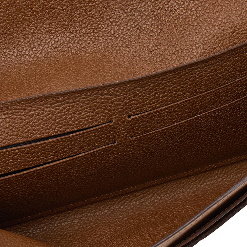 Louis Vuitton Havane Monogram Leather Empreinte Curieuse Wallet 2