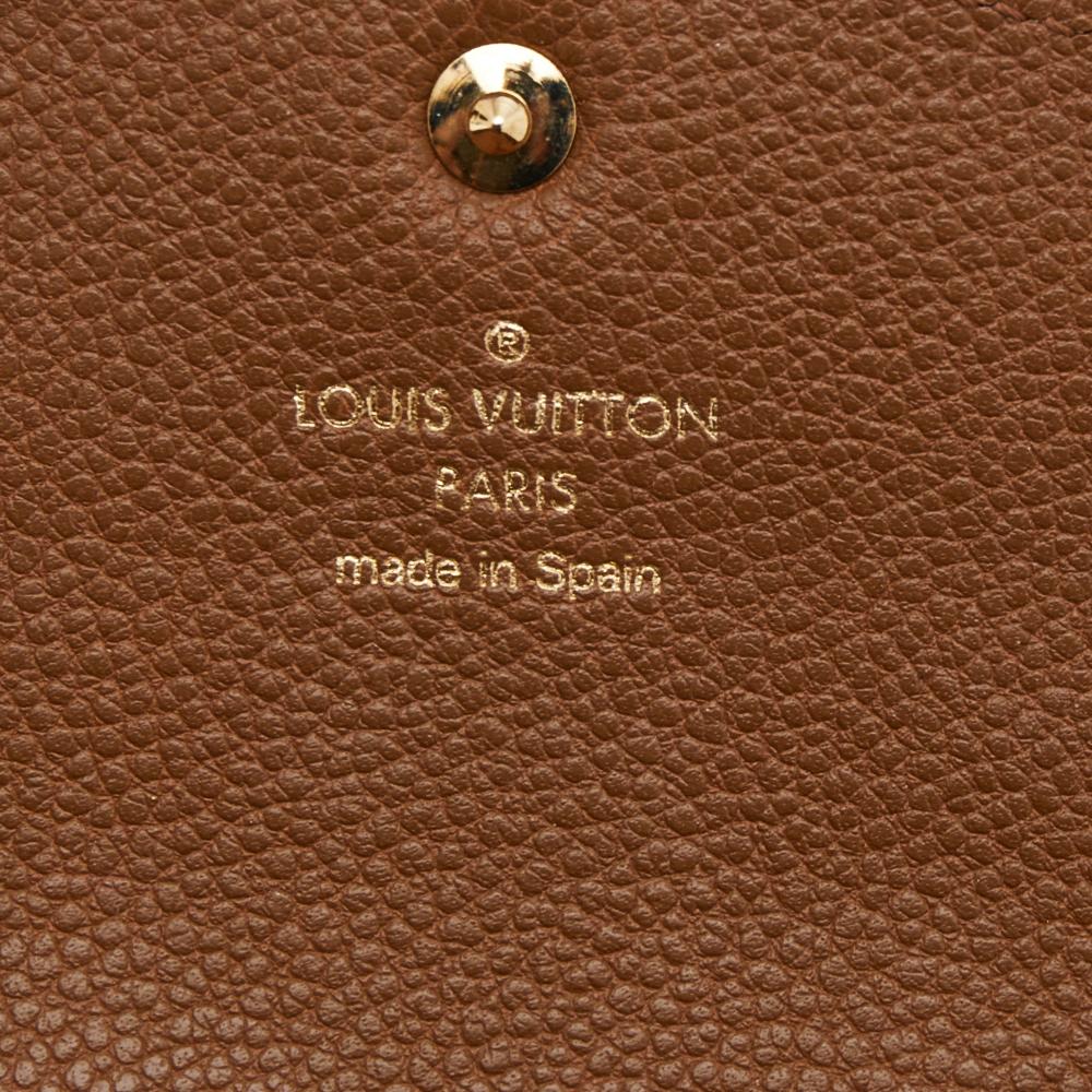 Louis Vuitton Havane Monogram Leather Empreinte Curieuse Wallet 3