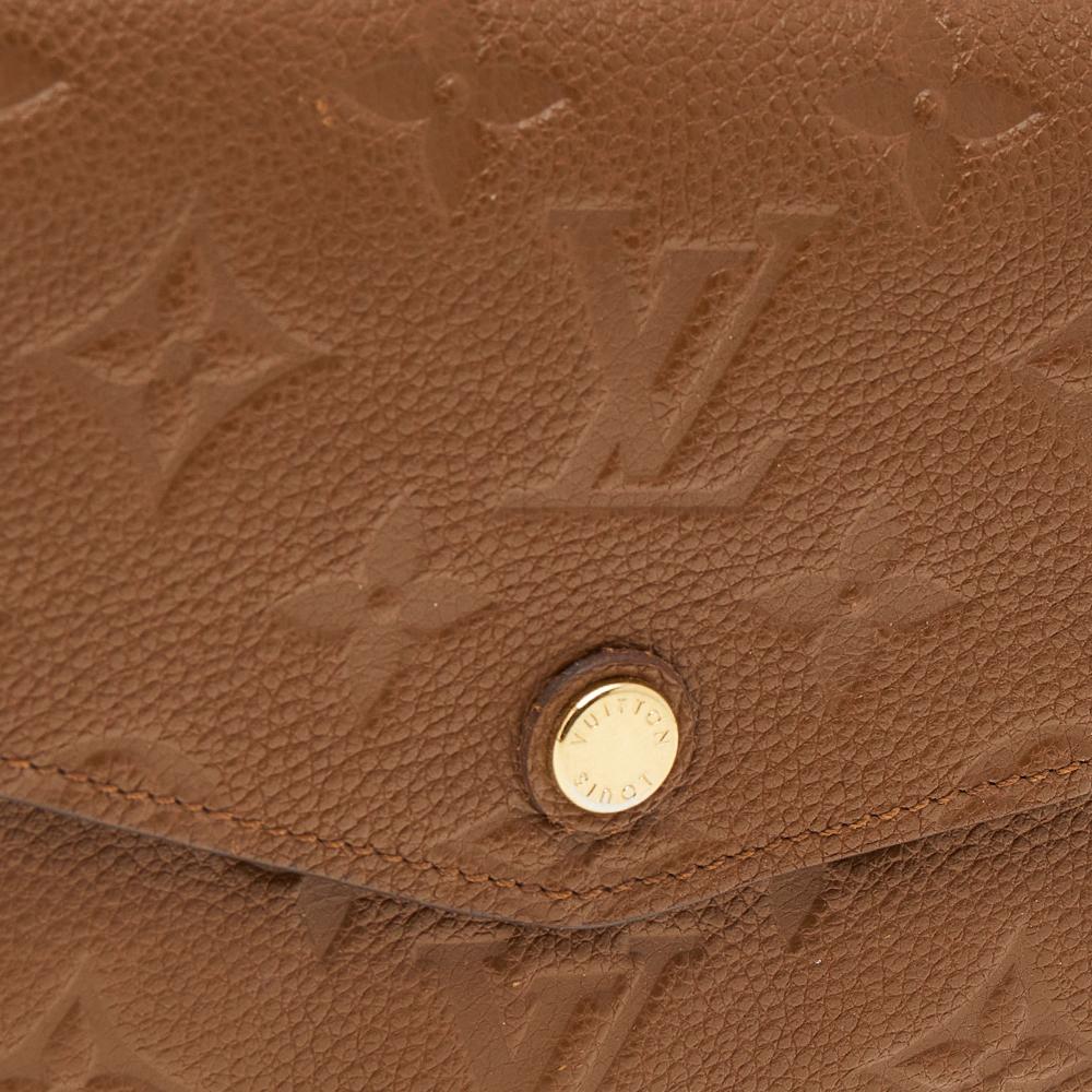 Louis Vuitton Havane Monogram Leather Empreinte Curieuse Wallet 4