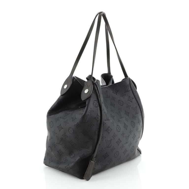 Louis Vuitton Hina Handbag Mahina Leather MM For Sale at 1stdibs