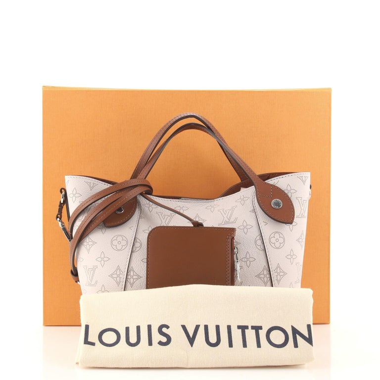 Louis Vuitton Hina Handbag Mahina Leather PM Neutral
