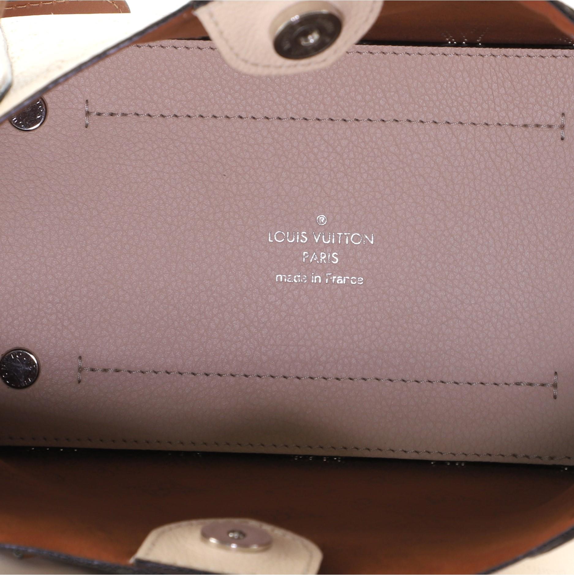 Louis Vuitton Hina Handbag Mahina Leather PM 1