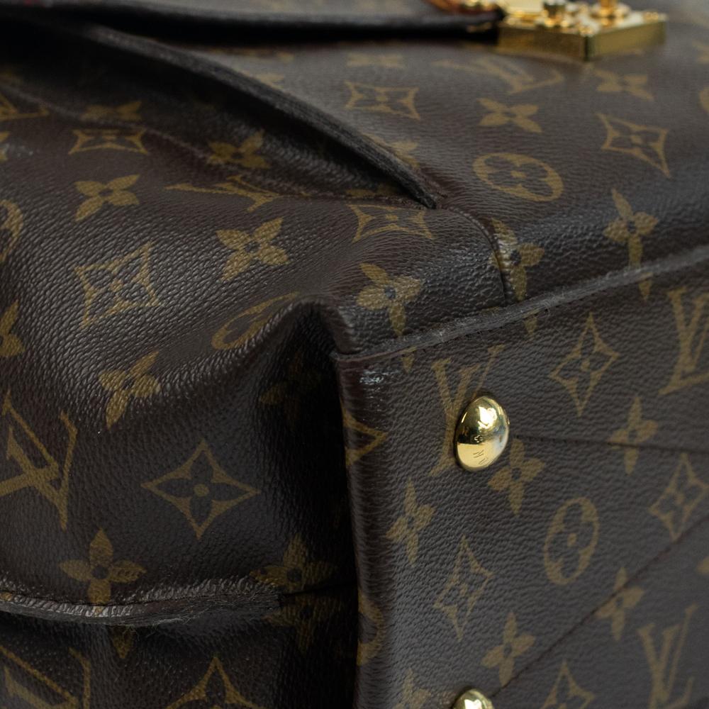 LOUIS VUITTON, Hobo Metis in brown monogram canvas 9