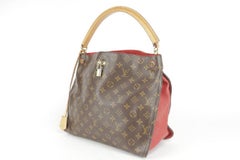 Louis Vuitton Hobo Monogram Gaia 27lk1219 Brown Coated Canvas Tote