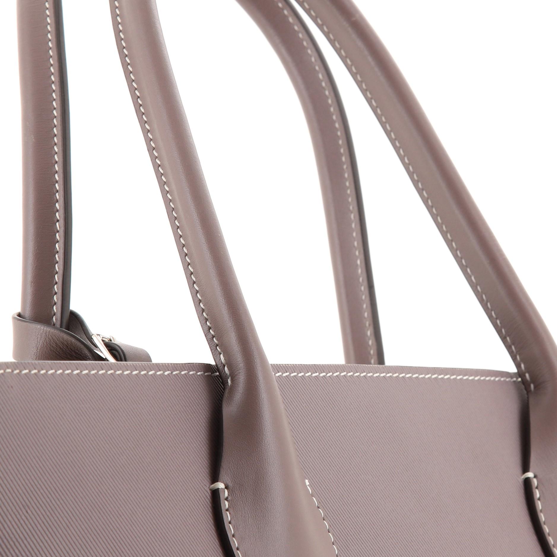 Louis Vuitton Louis Vuitton Holdall Tote Veau Satin Leder PM 2