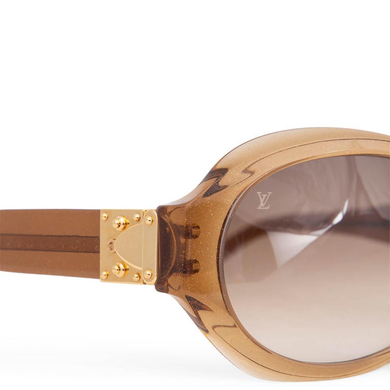 Louis Vuitton Z0094W Glitter Soupcon Sunglasses in honey beige Louis Vuitton | Accessories | Louis Vuitton Z094w Glitter  main image 4
