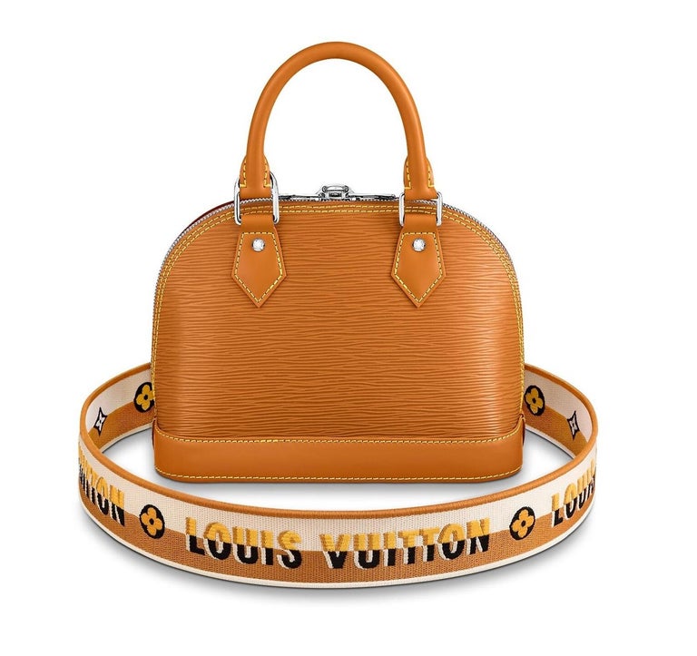Louis Vuitton Honey Gold Epi Leather Alma Bag For Sale At 1stdibs