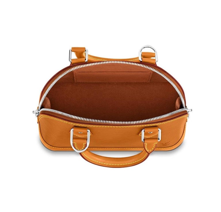 Louis Vuitton Honey Gold Epi Leather Alma Bag For Sale At 1stdibs