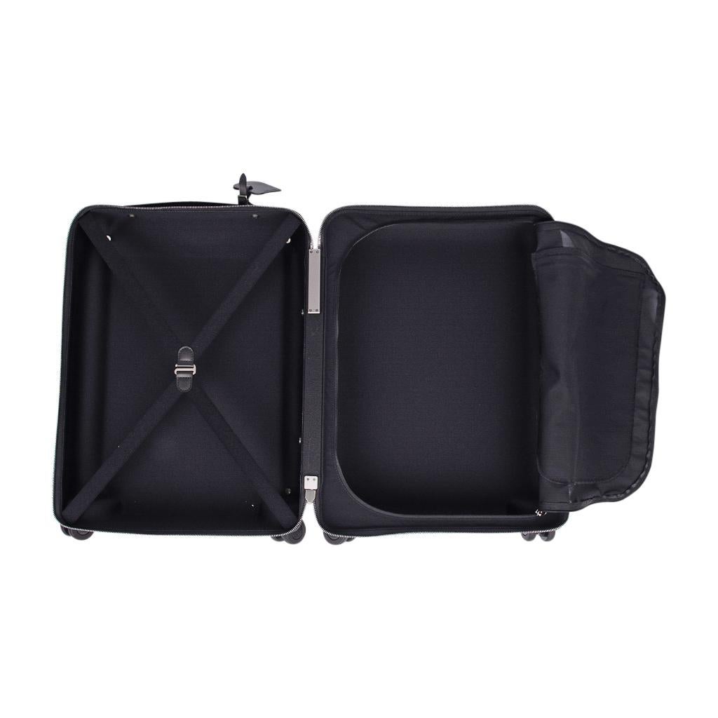 Louis Vuitton Horizon 55 Roller Luggage Carry On Black Monogram 3