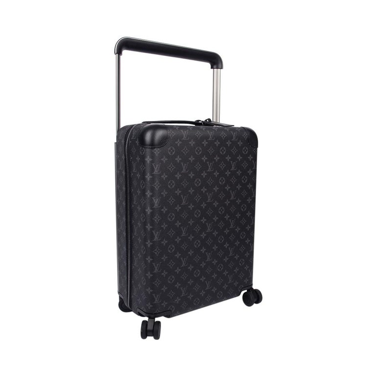 Louis Vuitton Horizon 55 Roller Luggage Carry On Black Monogram at ...