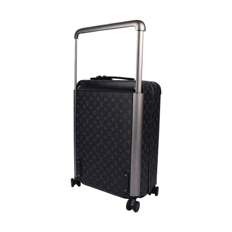 Louis Vuitton Horizon 55 Roller Luggage Carry On Black Monogram at ...