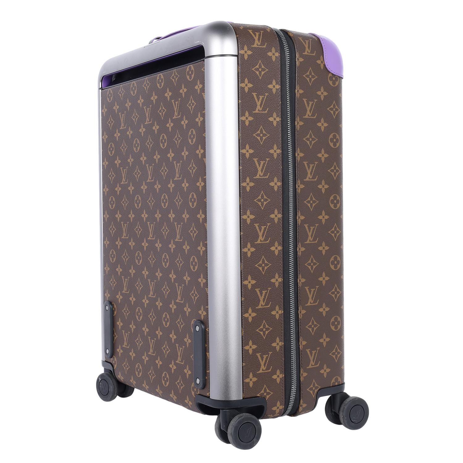 Louis Vuitton Horizon 55 Rolling Suitcase Monogram Purple 5