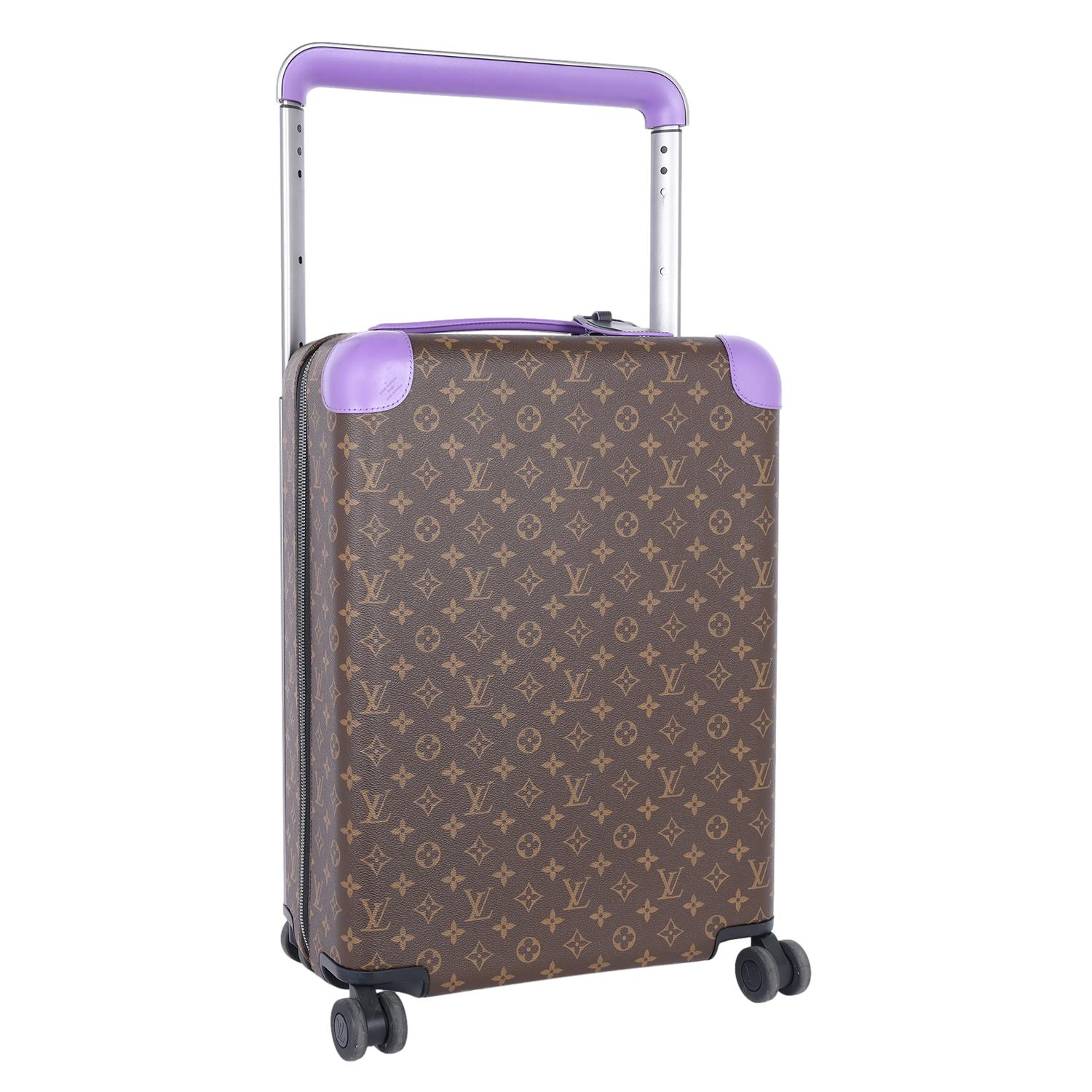 Louis Vuitton Horizon 55 Rolling Suitcase Monogram Purple 6