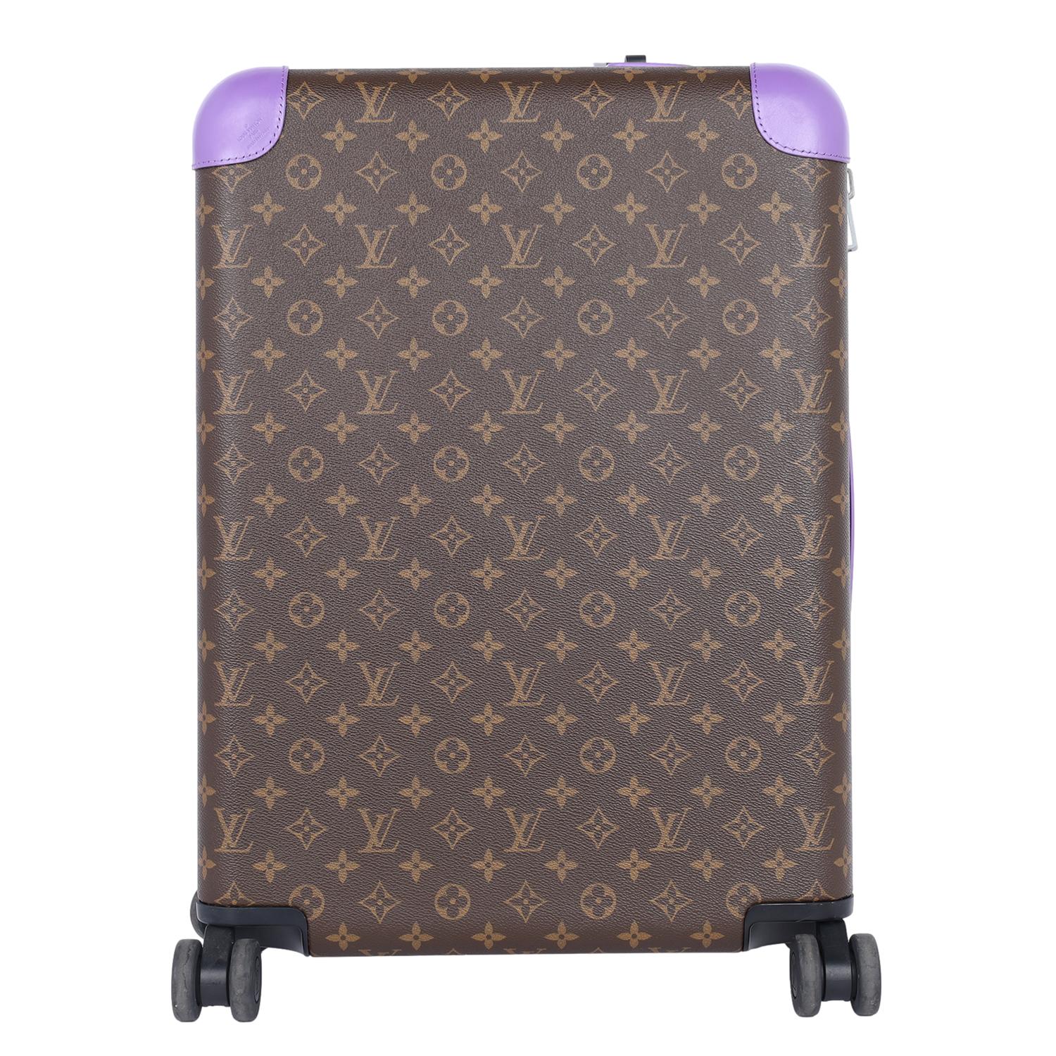 Louis Vuitton Horizon 55 Rolling Suitcase Monogram Purple 7