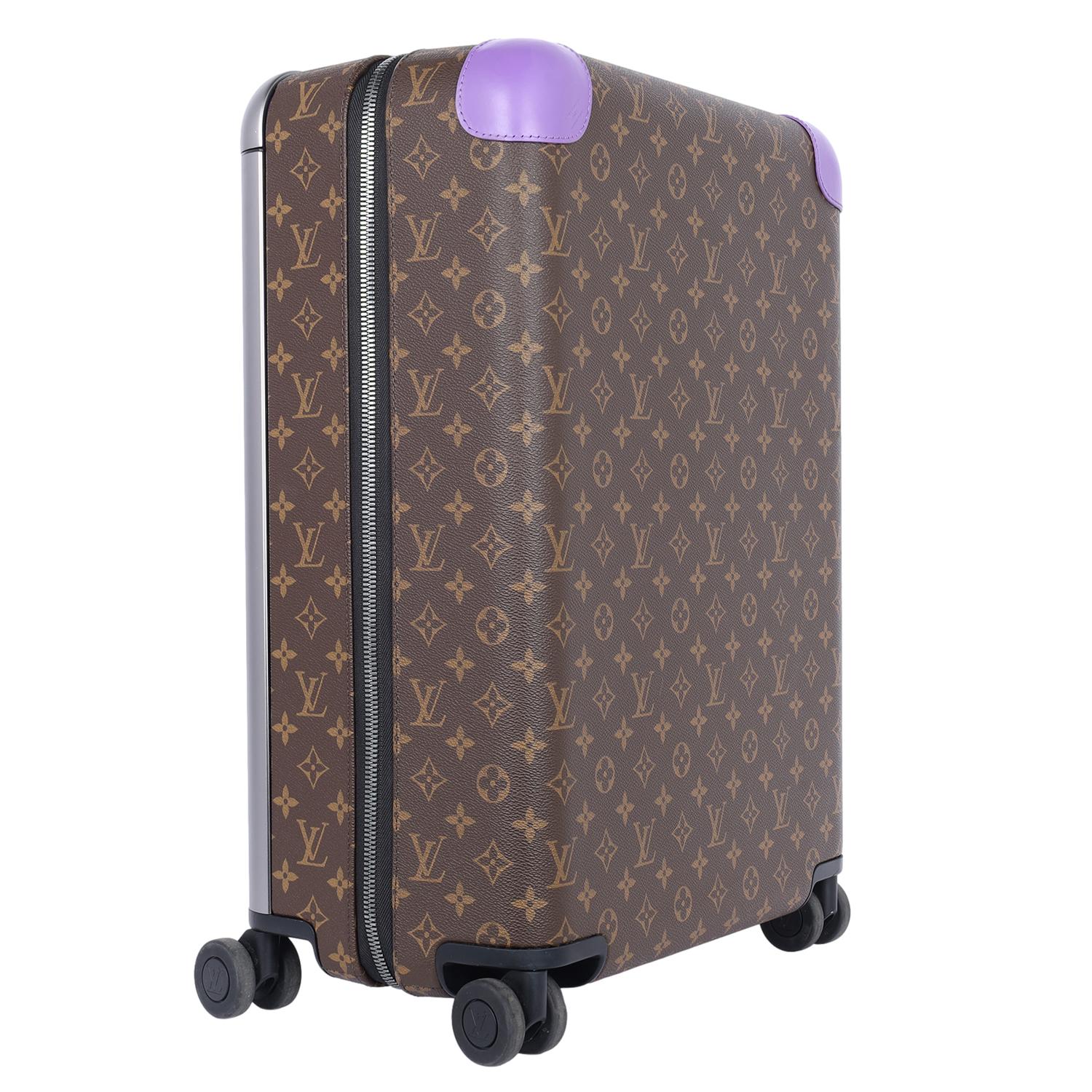 Louis Vuitton Horizon 55 Rolling Suitcase Monogram Purple 8